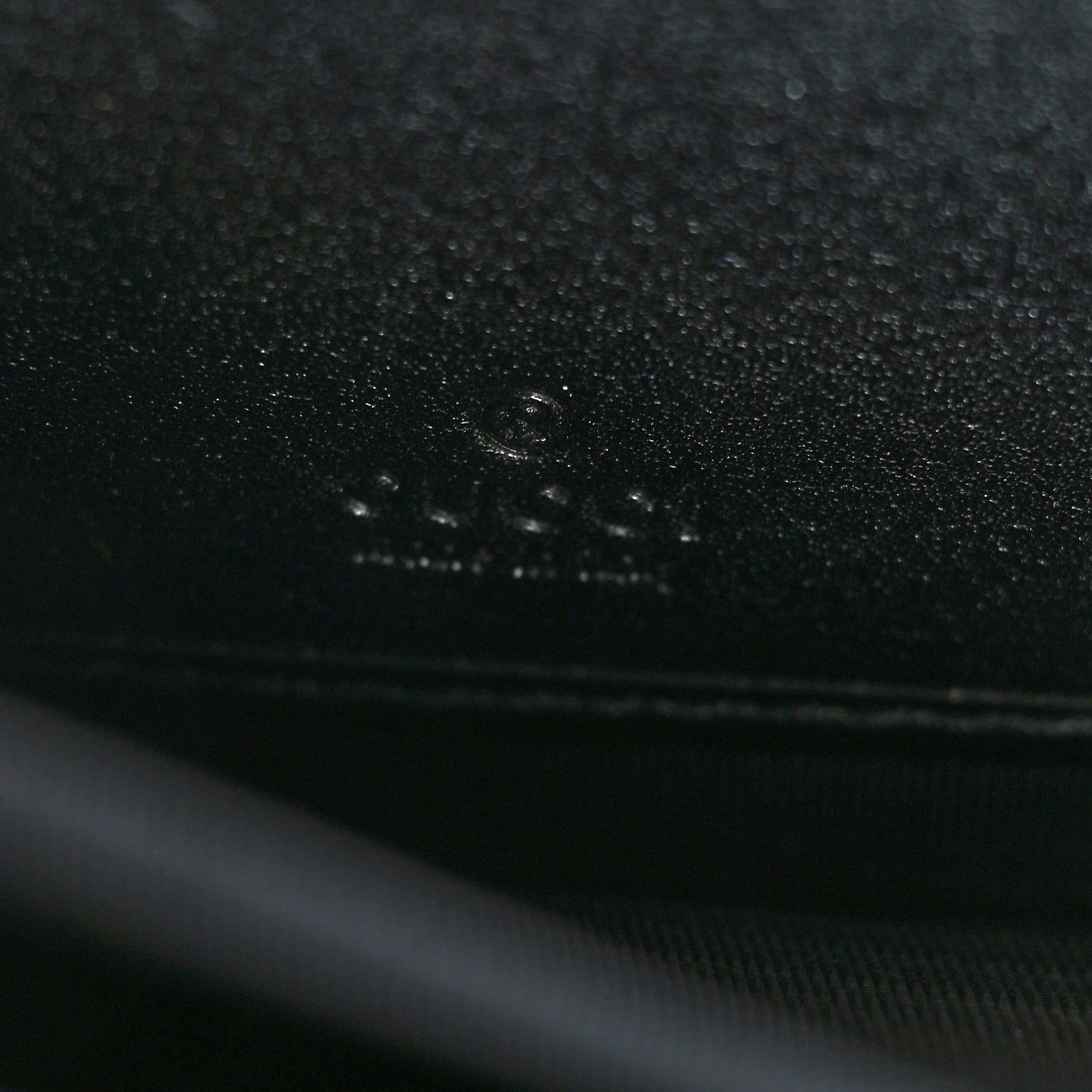 Gucci Calfskin Matelasse GG Marmont Zip Around Wallet Black 6 of 11