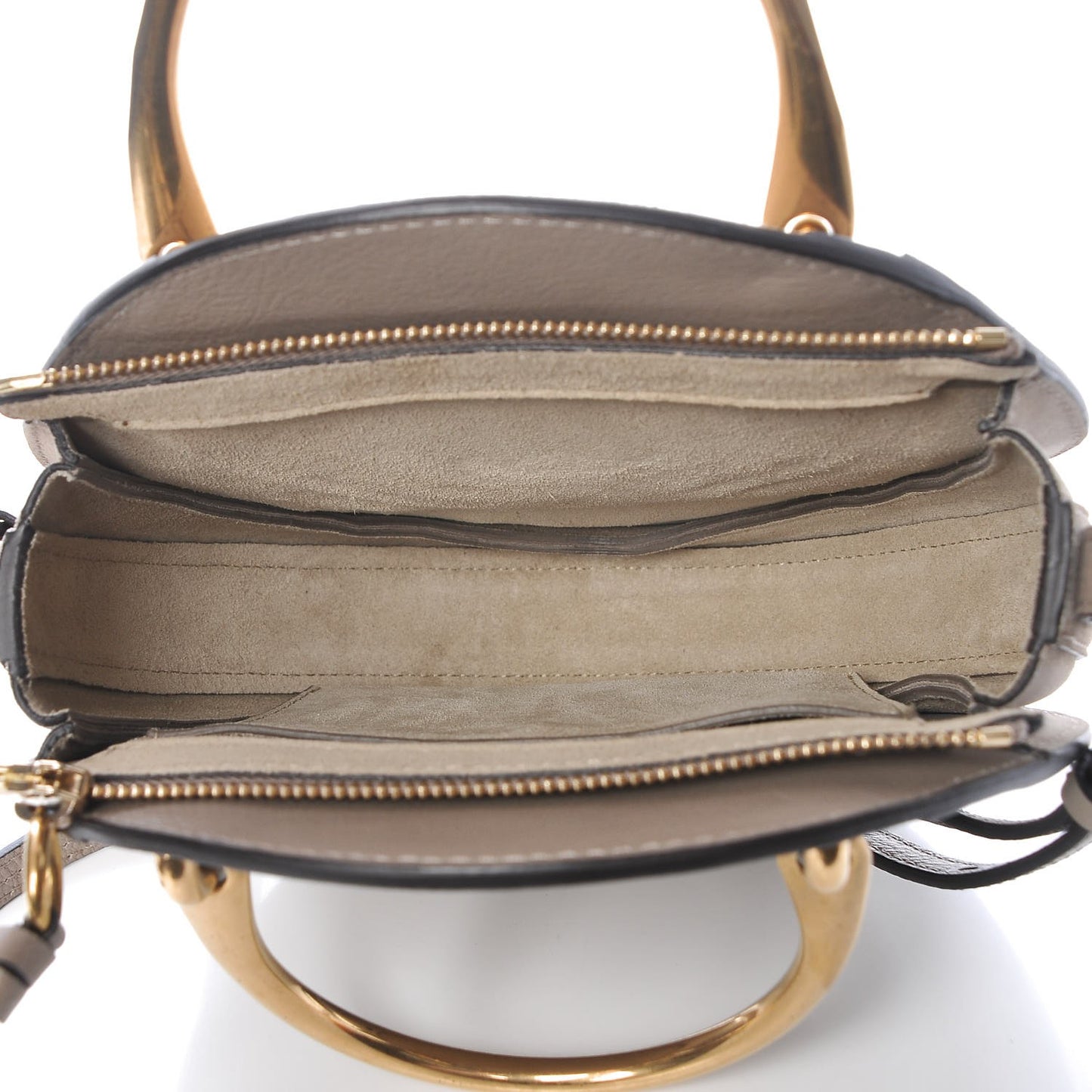 Calfskin Suede Small Pixie Bag Motty Grey