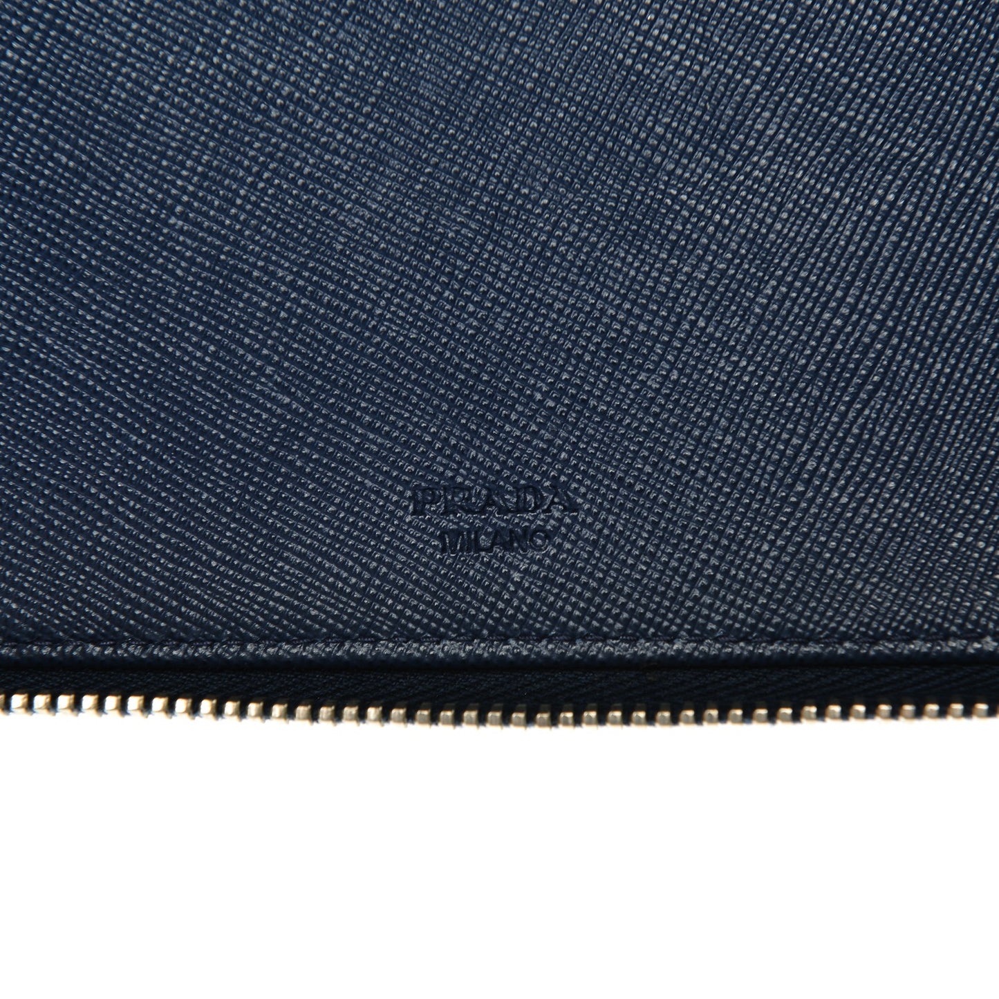 Saffiano Large Zip Around Travel Wallet Bleuette