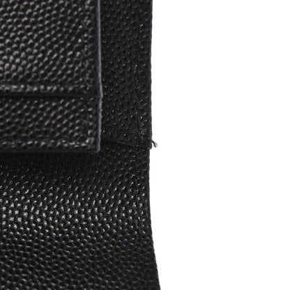 Chanel Caviar Stich Timeless CC Yen Wallet Black 9 of 10