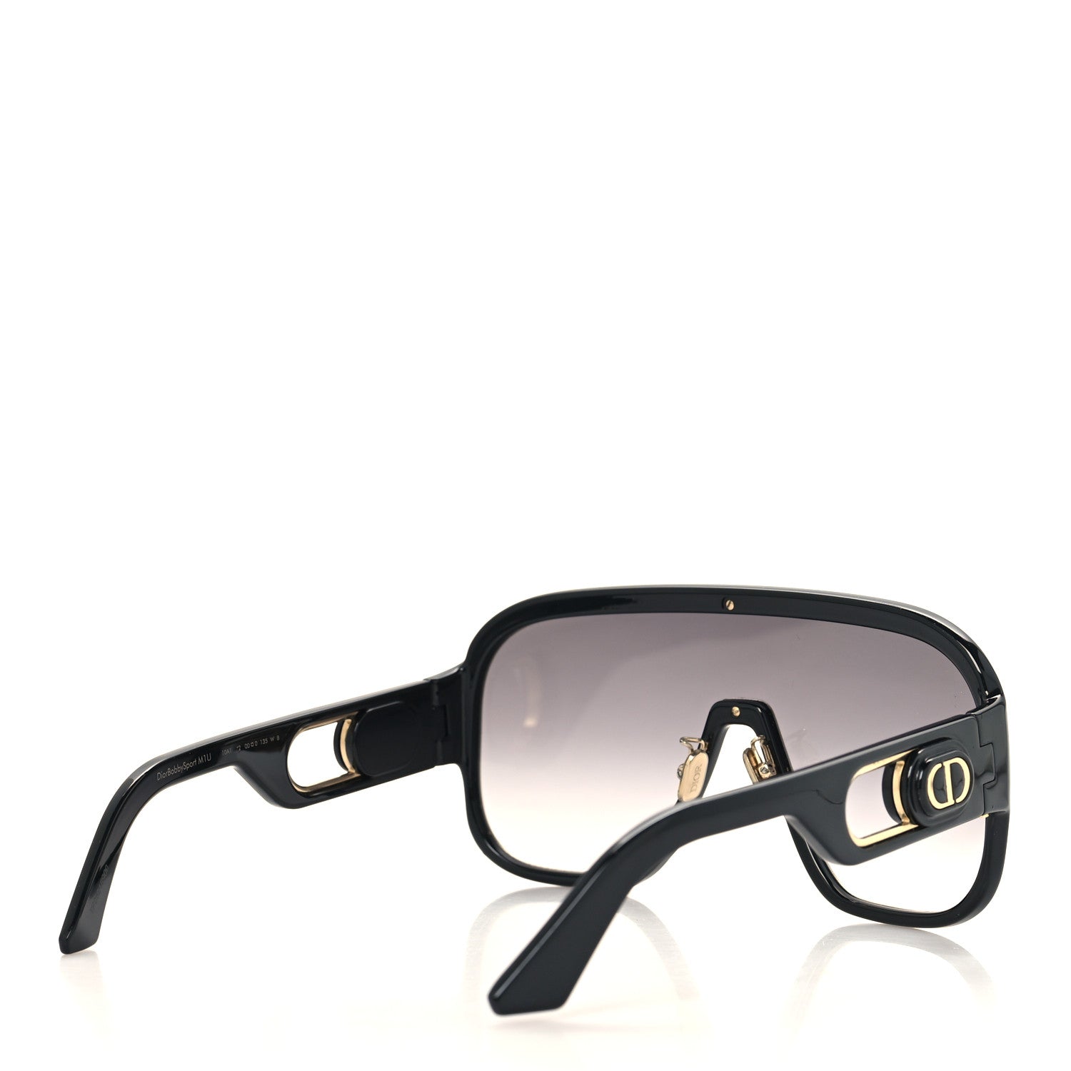 Christian Dior DiorBobbySport M1U Shield Sunglasses Black 4 of 8