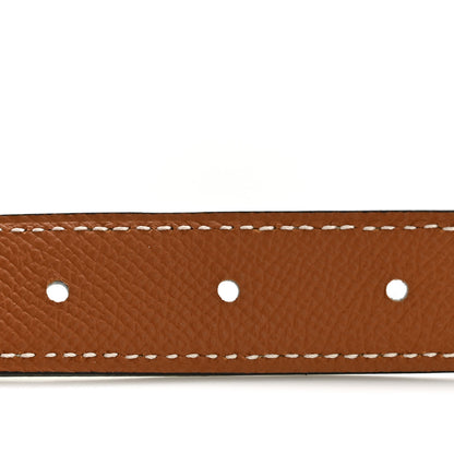 Hermes Swift Epsom 24mm Belt Strap 75 30 Vert Fizz Gold 4 of 6