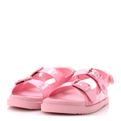 Gucci Rubber Mini Double G Womens Isla Dad Sandals 42 Wild Rose 4 of 9