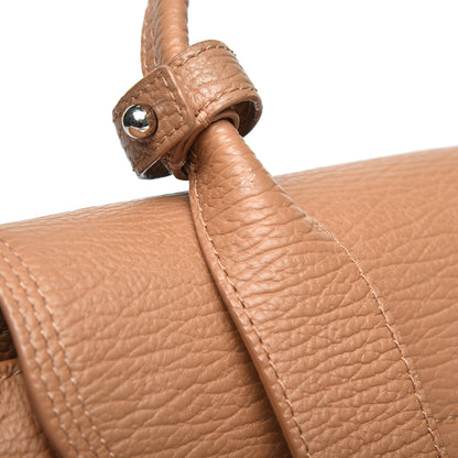 3.1 Phillip Lim 3.1 Textured Calfskin Medium Pashli Satchel Tan 7 of 9