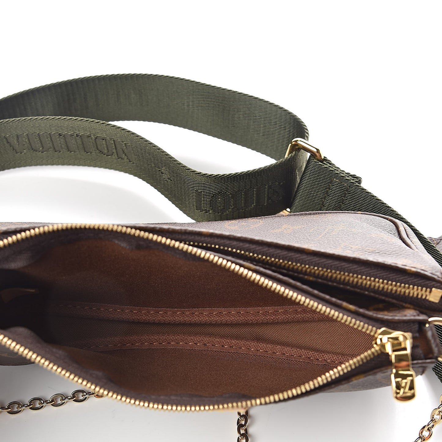 Monogram Multi Pochette Accessories Kaki