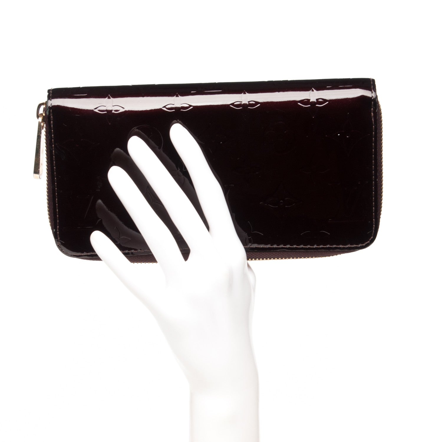 Louis Vuitton Vernis Zippy Wallet Amarante 2 of 6