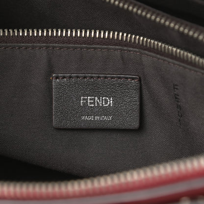 Fendi Vitello Dolce Medium By The Way Boston Bag Ciliegia 6 of 14