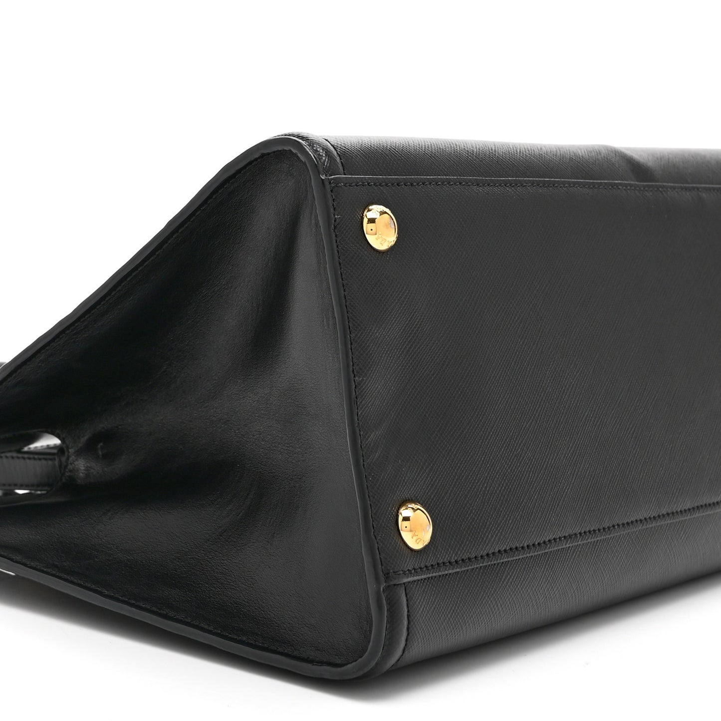 Saffiano Soft Calfskin Tote Black