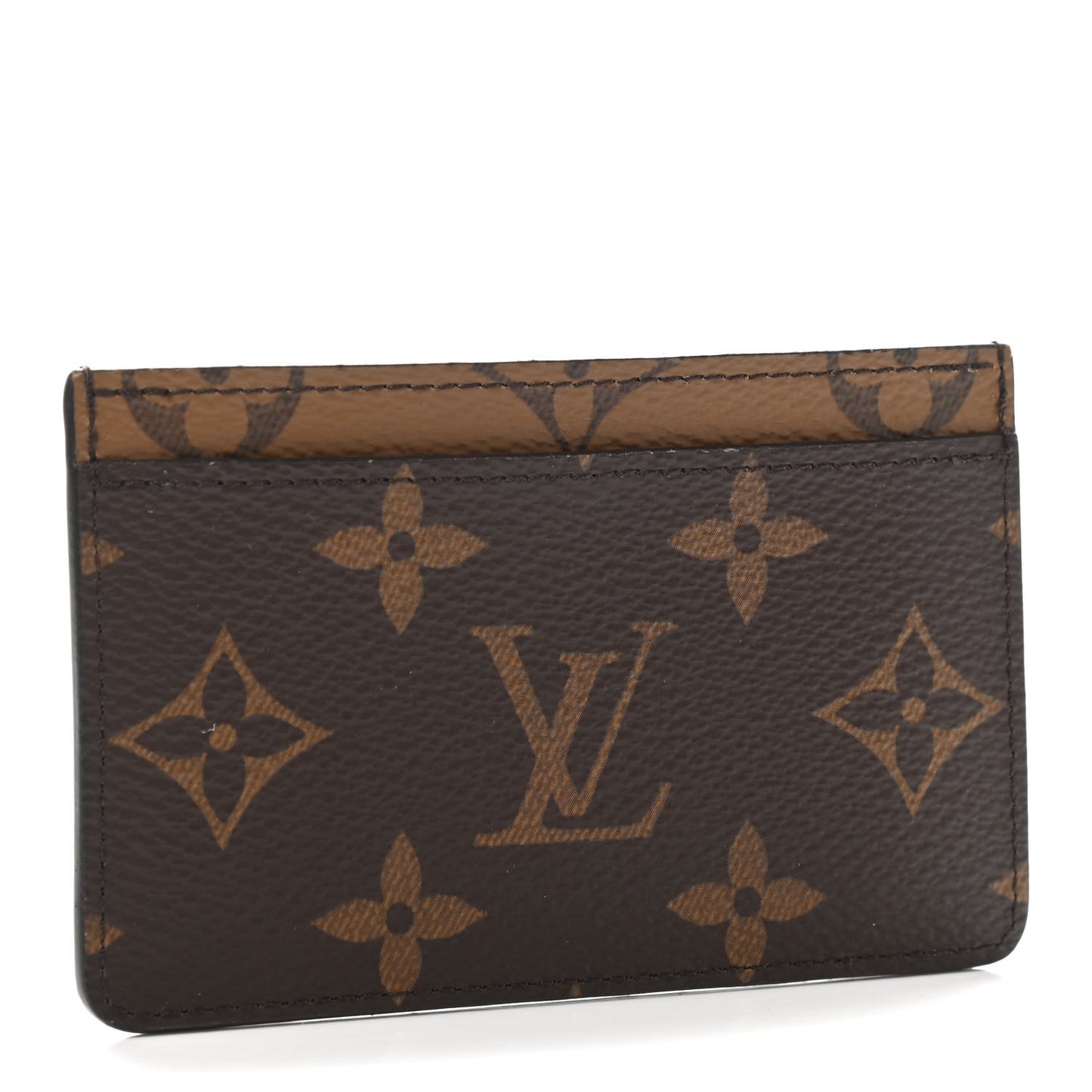 Reverse Monogram Card Holder