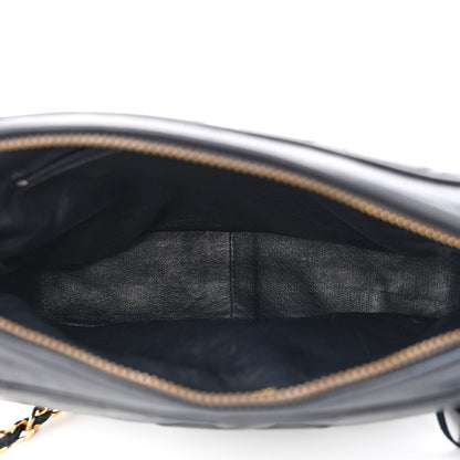 Chanel Lambskin Quilted Tassel Camera Case Navy 5 of 11