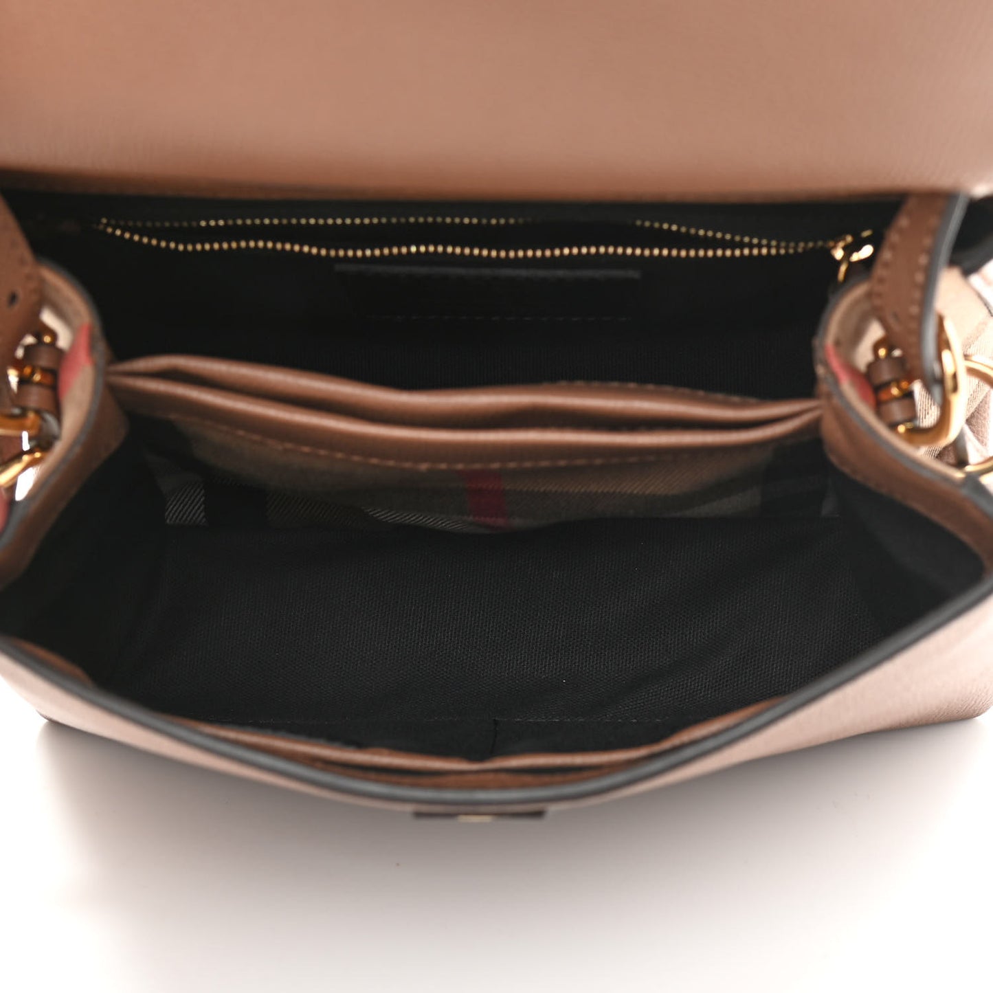 Derby Calfskin House Check Small Camberley Dark Sand