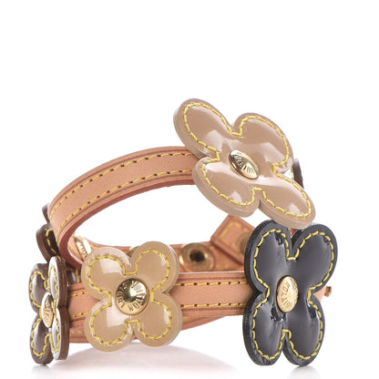 Louis Vuitton Patent Fleur Double Wrap Bracelet 1 of 7