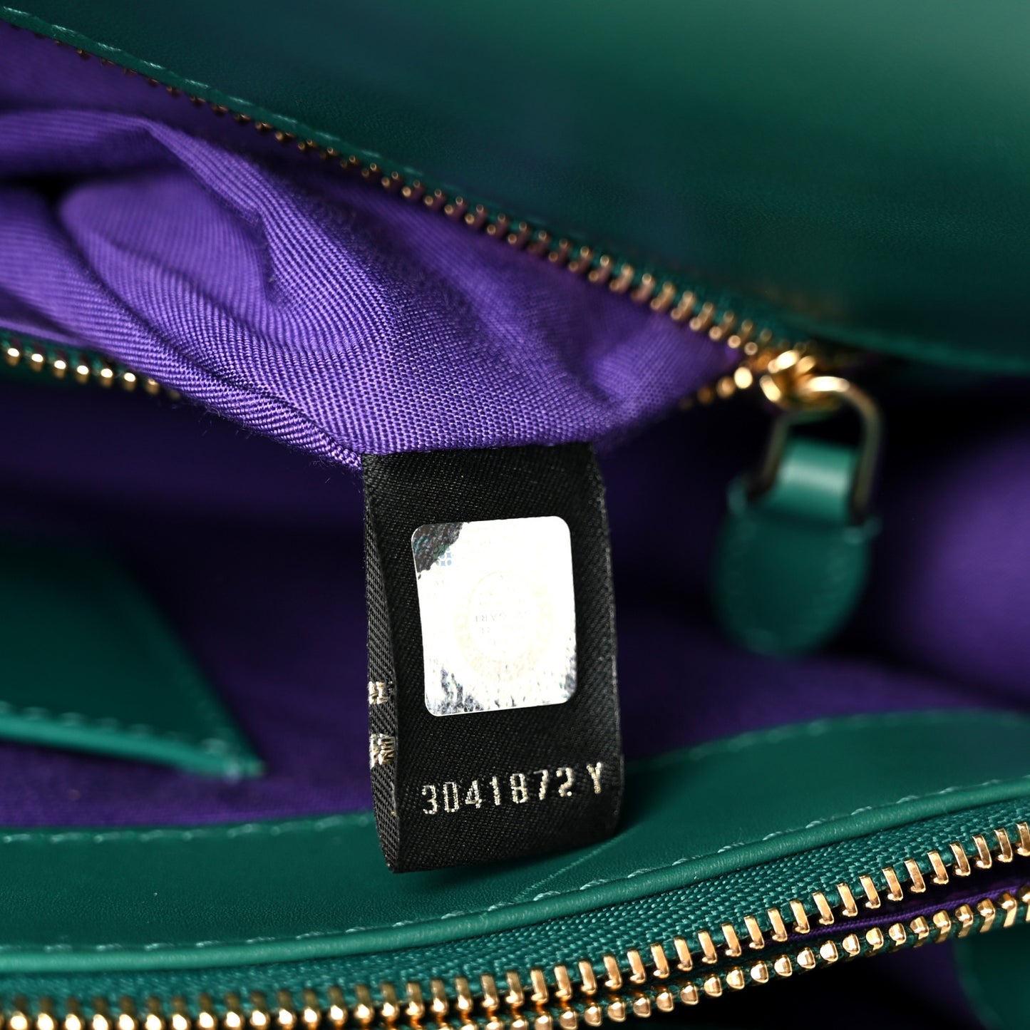 Calfskin Serpenti Forever Shoulder Bag Emerald Green