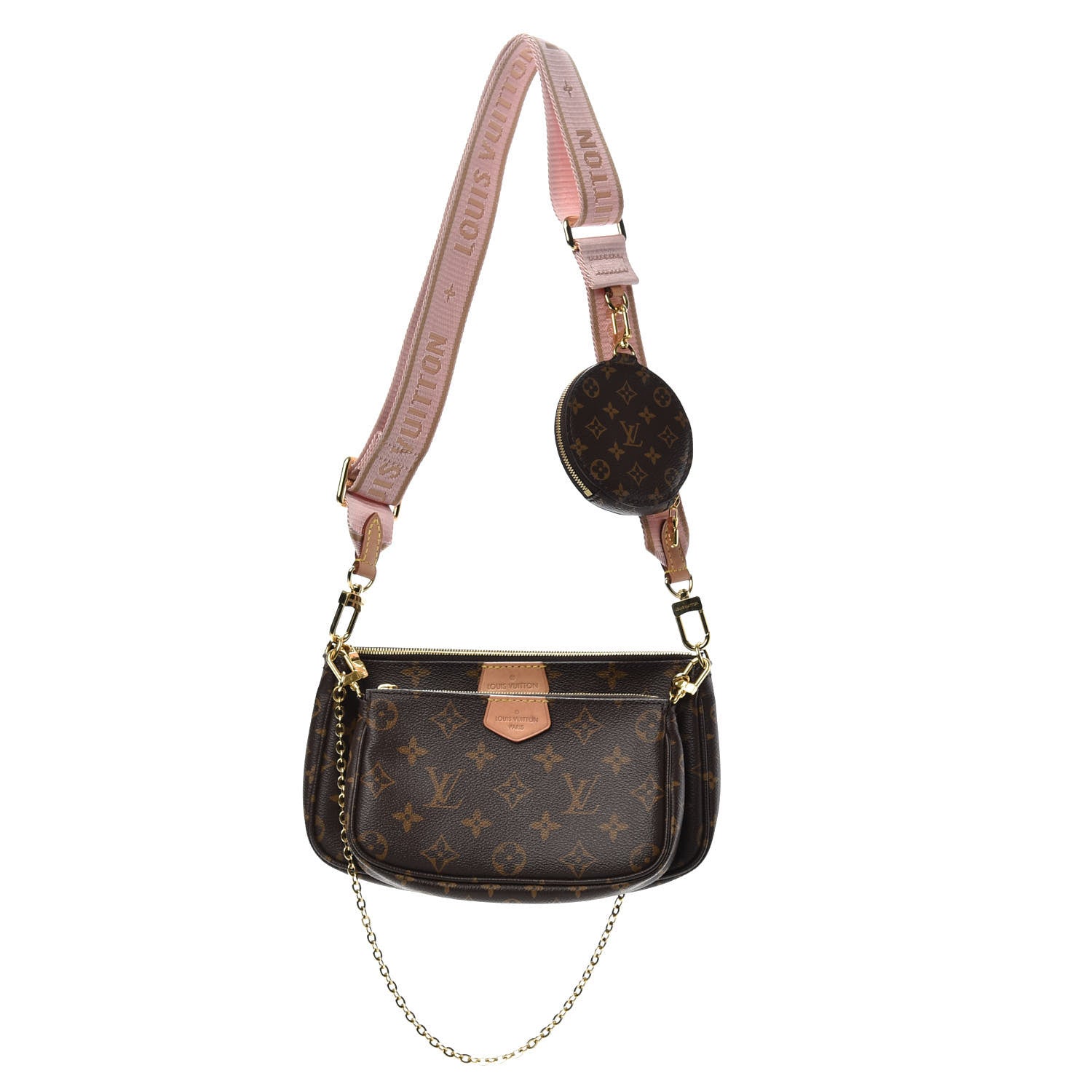 Louis Vuitton Monogram Multi Pochette Accessories Rose Clair 1 of 11