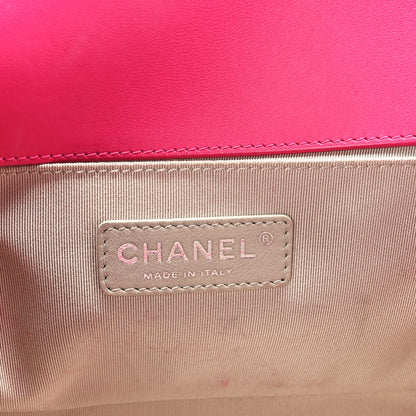 Chanel Lambskin Quilted Medium Boy Flap Pink 5 of 10