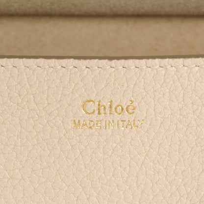 Chloe Grained Calfskin Medium Drew Shoulder Bag Abstract White 6 of 9