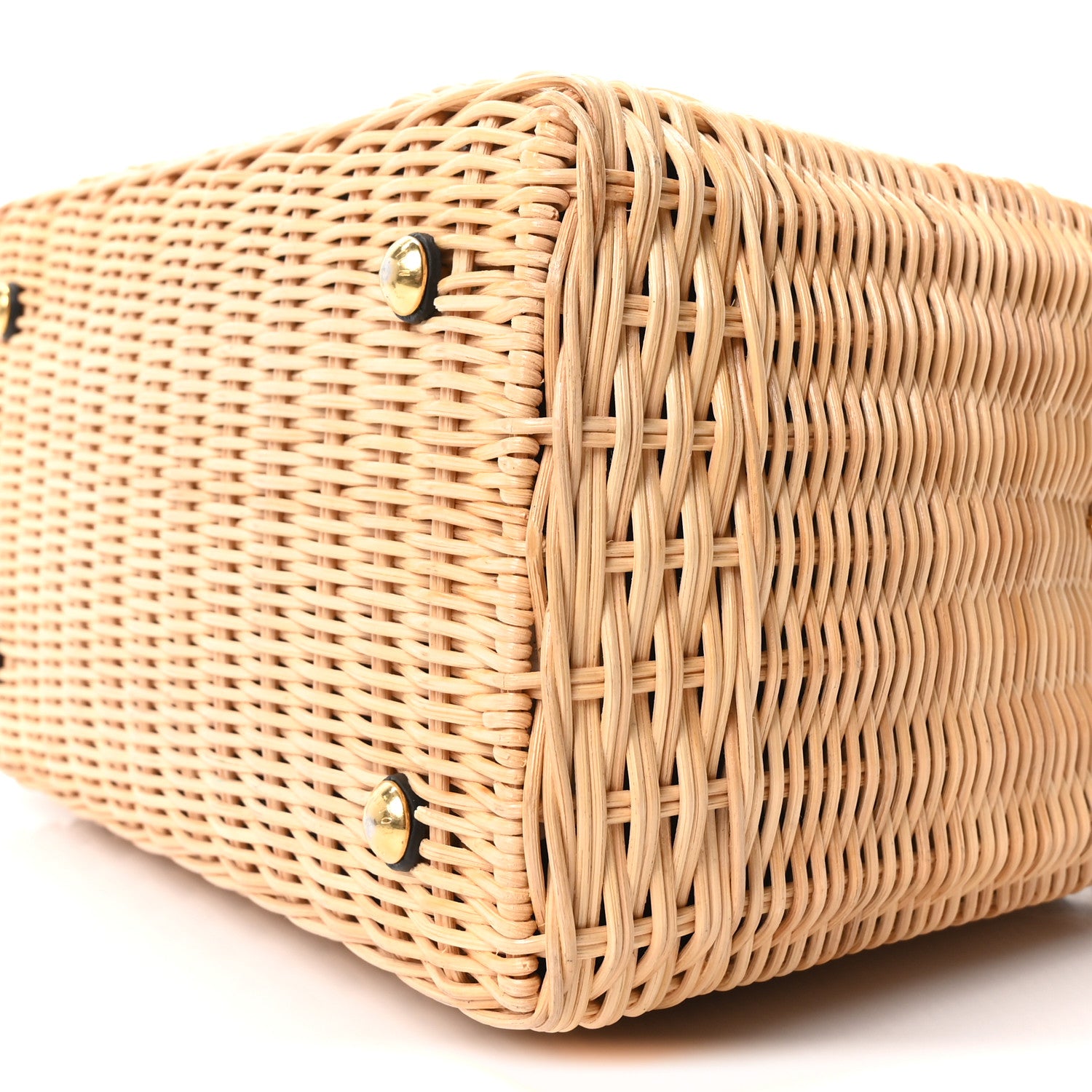 Louis Vuitton Rattan Calfskin Capucines BB Black 9 of 9