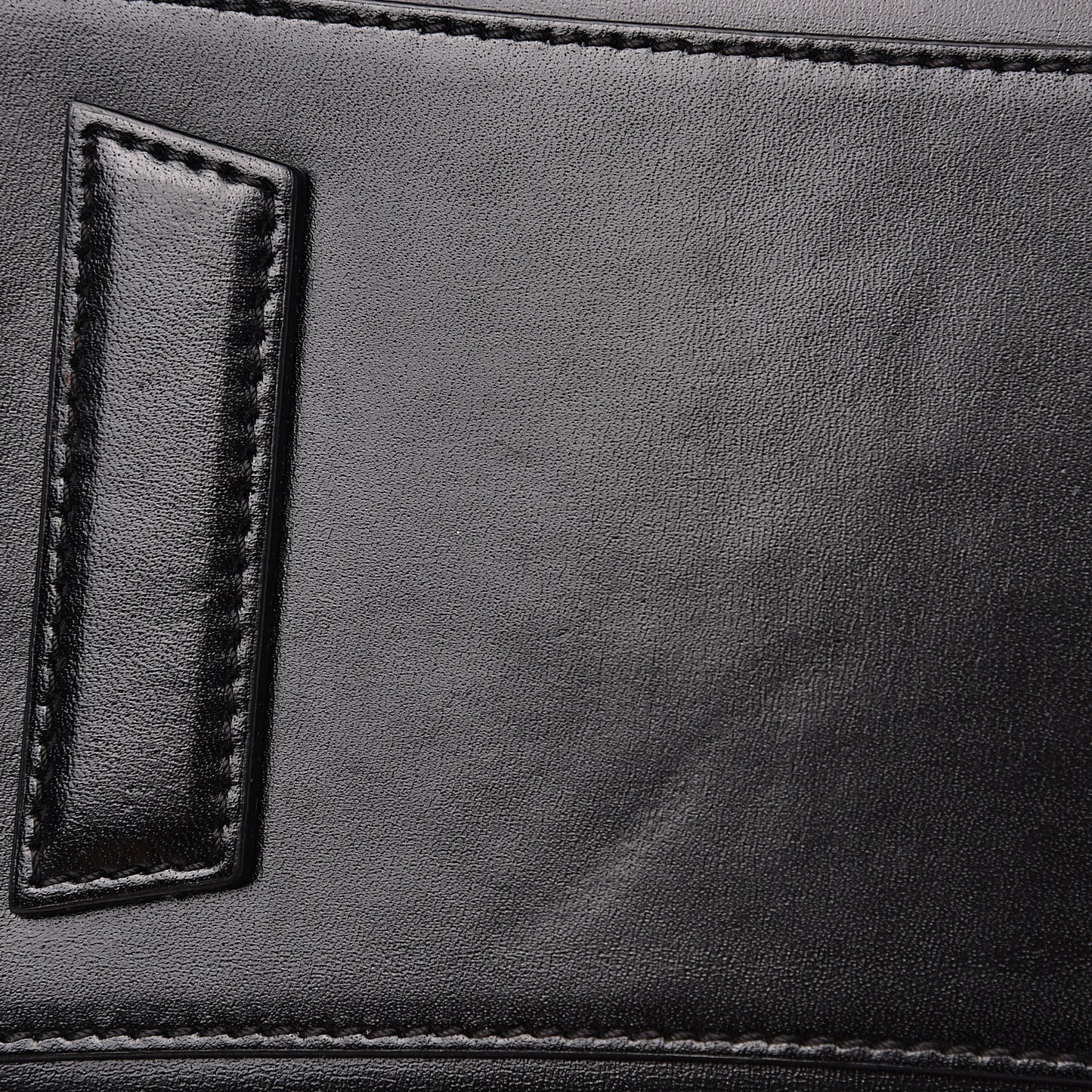 Shiny Lord Calfskin Small Antigona Black