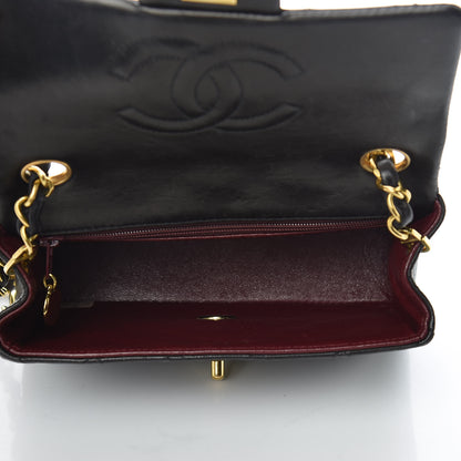 Chanel Lambskin Quilted Mini Square Flap Black 5 of 11