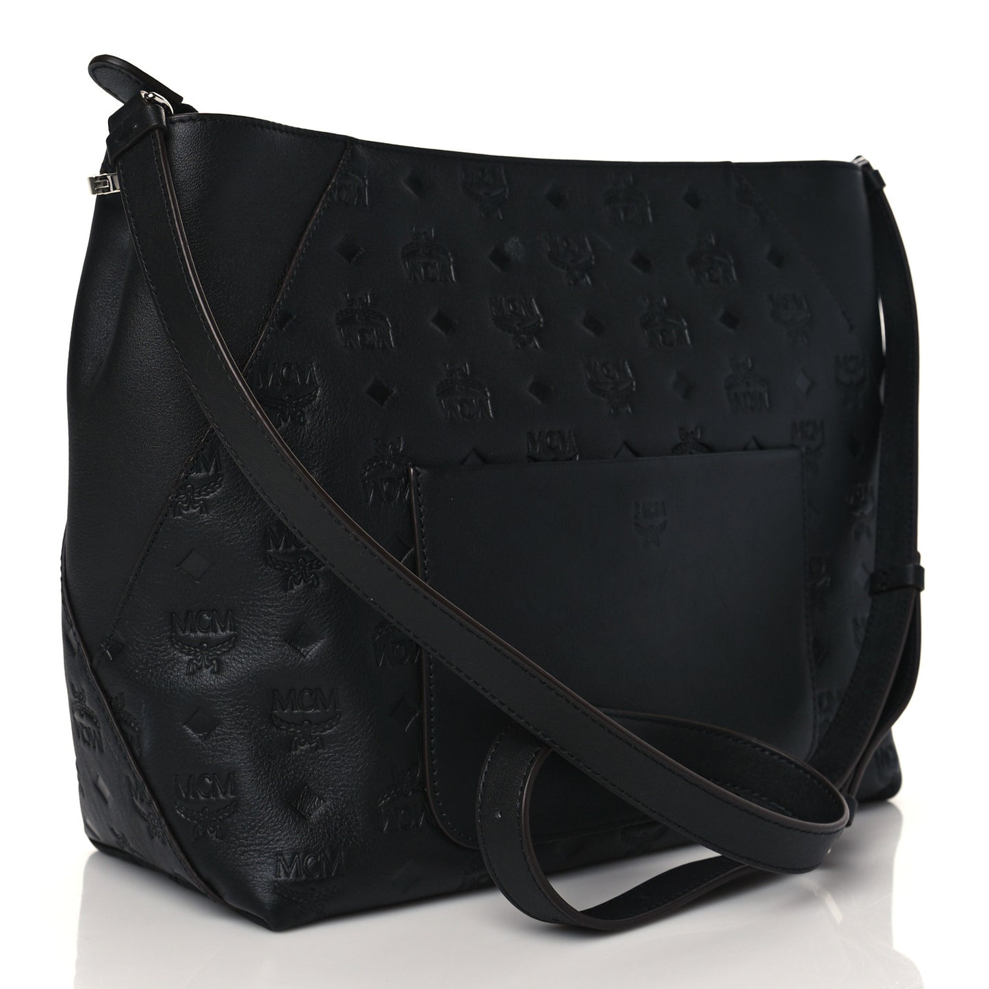 Calfskin Ottomar Medium Klara Hobo Black