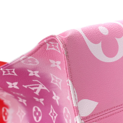 Louis Vuitton Monogram Escale Onthego GM Rouge 12 of 15