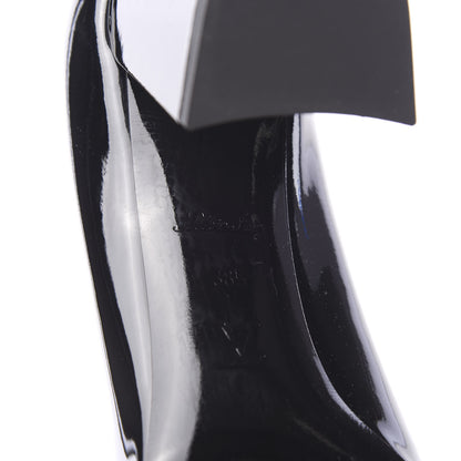 Louis Vuitton LOUIS VUITTON Patent Calfskin Madeleine Pumps 38.5 Black 7 of 9