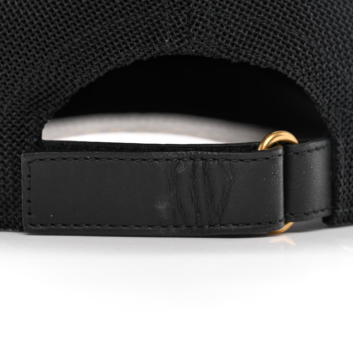 Gucci X SEGA Calfskin GUCCY Stars Baseball Hat XXL Black Gold 11 of 11