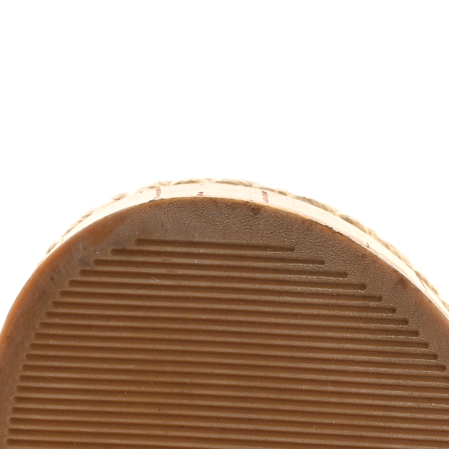 Chanel Cord Lambskin Quilted Logo Mules 35 Beige 13 of 13