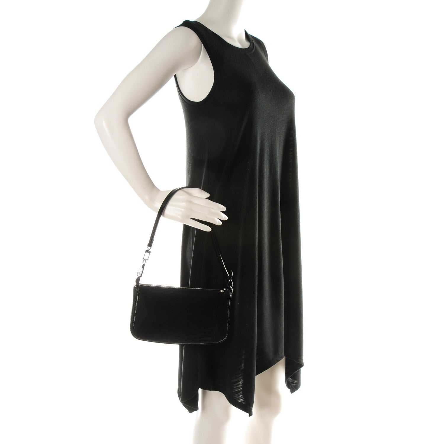 Louis Vuitton Electric Epi Pochette Accessories NM Black 2 of 7