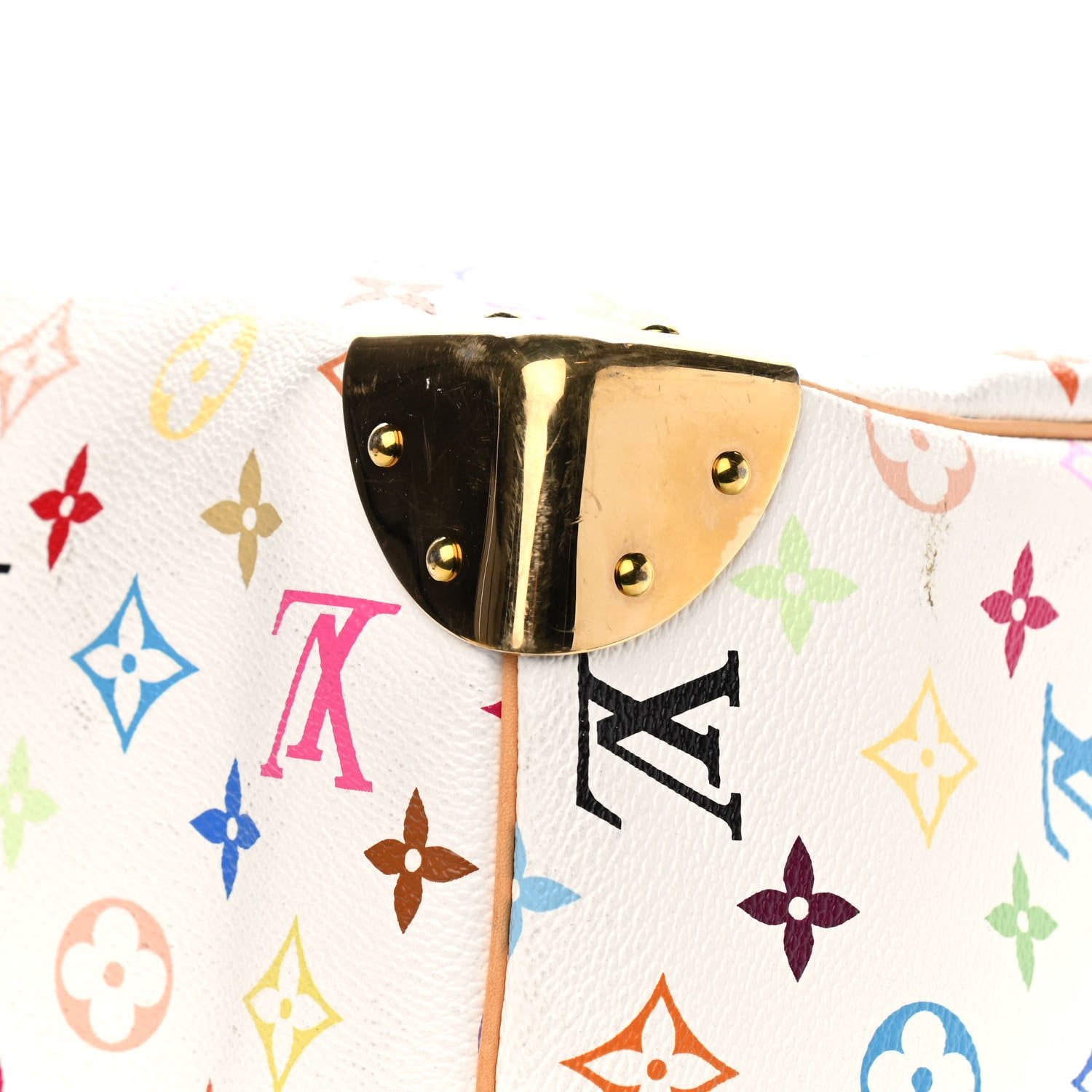 Louis Vuitton Monogram Multicolor Speedy 30 White 15 of 15