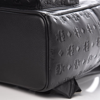 MCM Calfskin Ottomar Stark Backpack Black 8 of 8