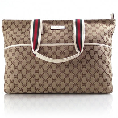 Gucci Monogram Web Large Diaper Tote 1 of 8