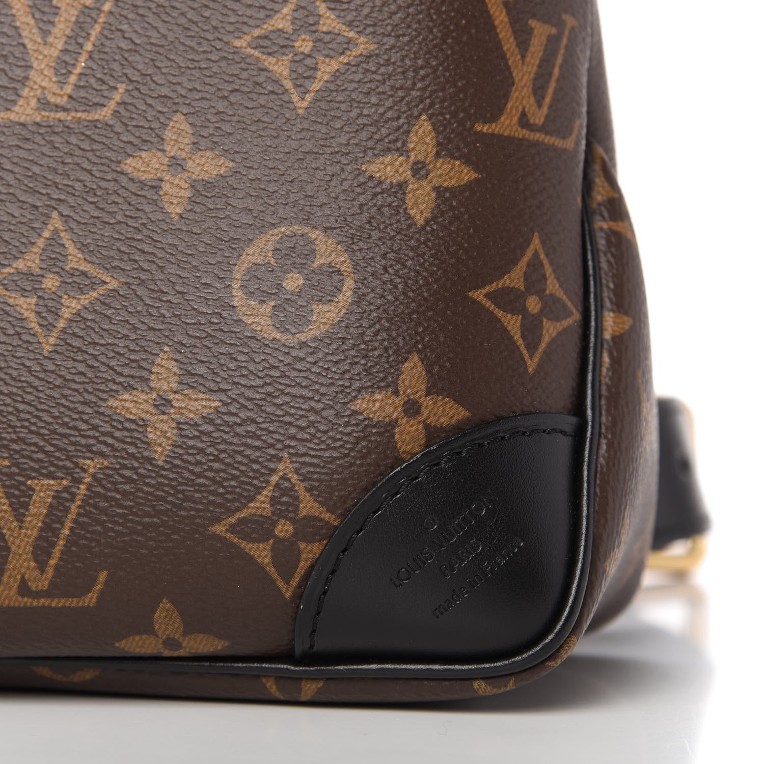 Louis Vuitton Monogram Odeon PM Black 8 of 9