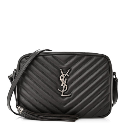 Saint Laurent Calfskin Matelasse Monogram Lou Camera Bag 1 of 10
