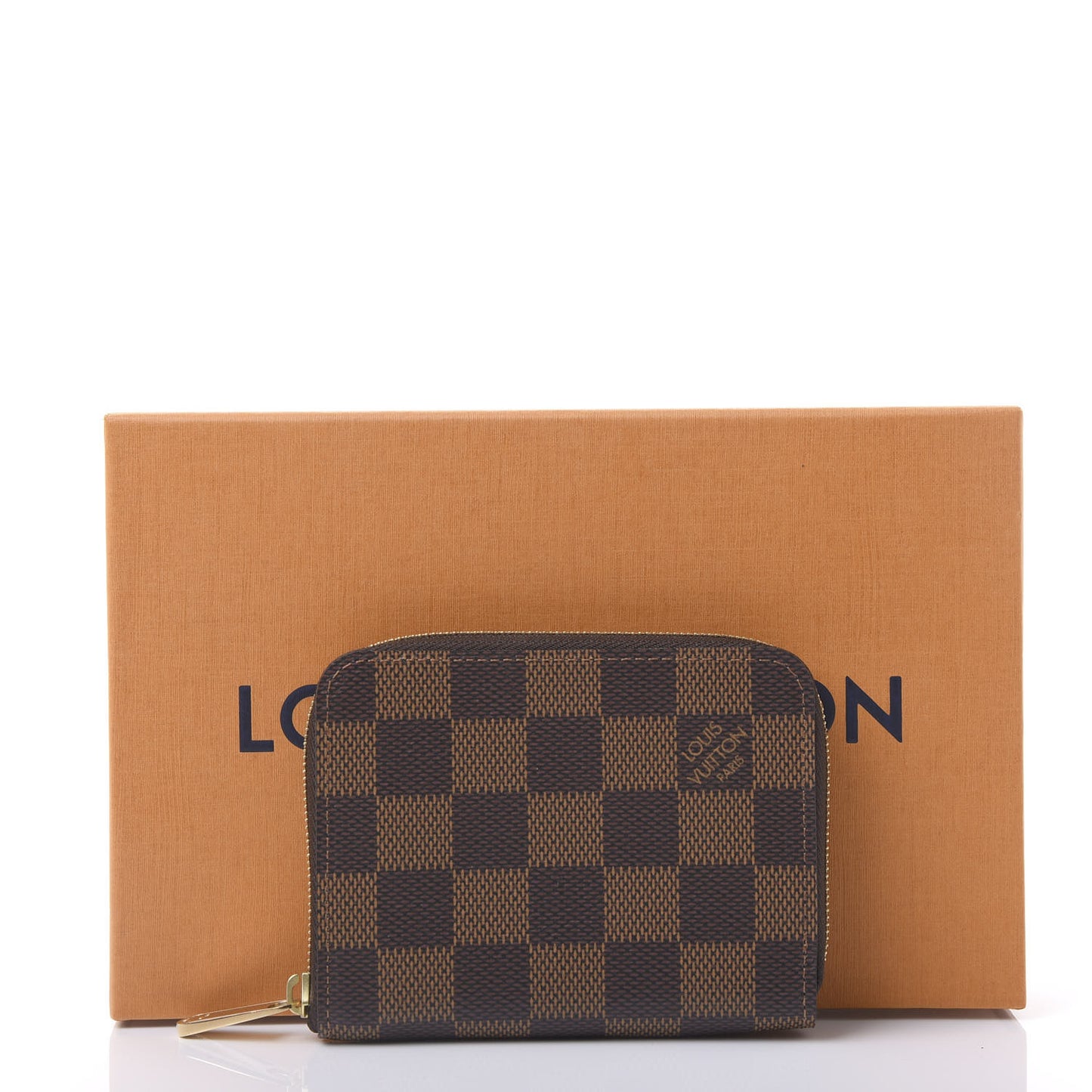 Damier Ebene Zippy Coin Purse
