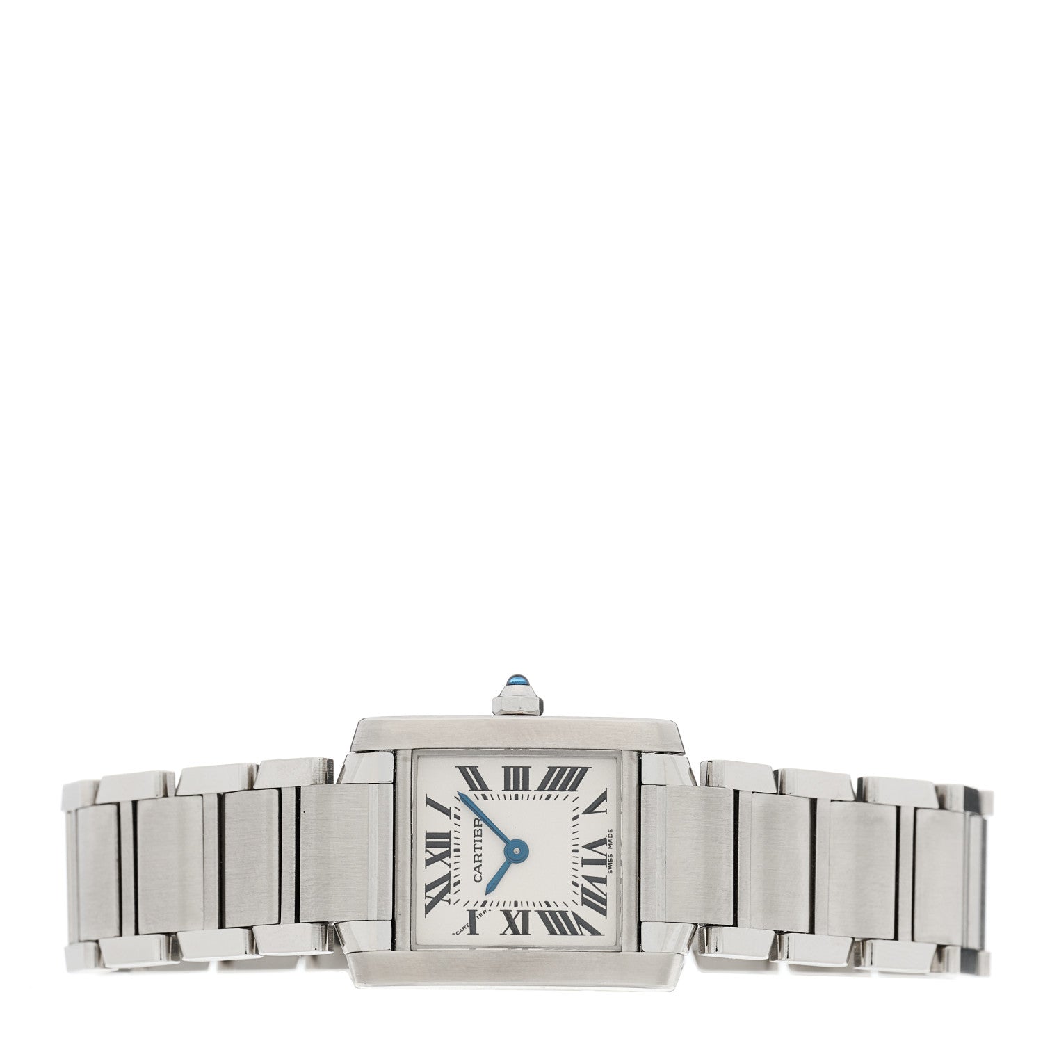 Cartier Stainless Steel 20mm Tank Francaise Quartz Watch 2 of 4