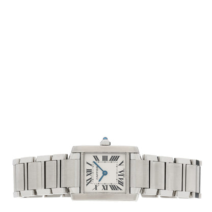 Cartier Stainless Steel 20mm Tank Francaise Quartz Watch 2 of 4
