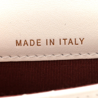 Chanel Calfskin Quilted Perfect Fit Coin Purse With Chain White 8 of 15