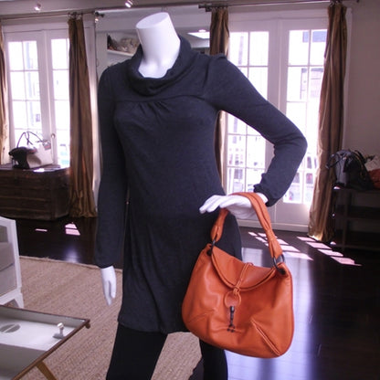 Bottega Veneta Leather Clasp Hobo 2 of 10