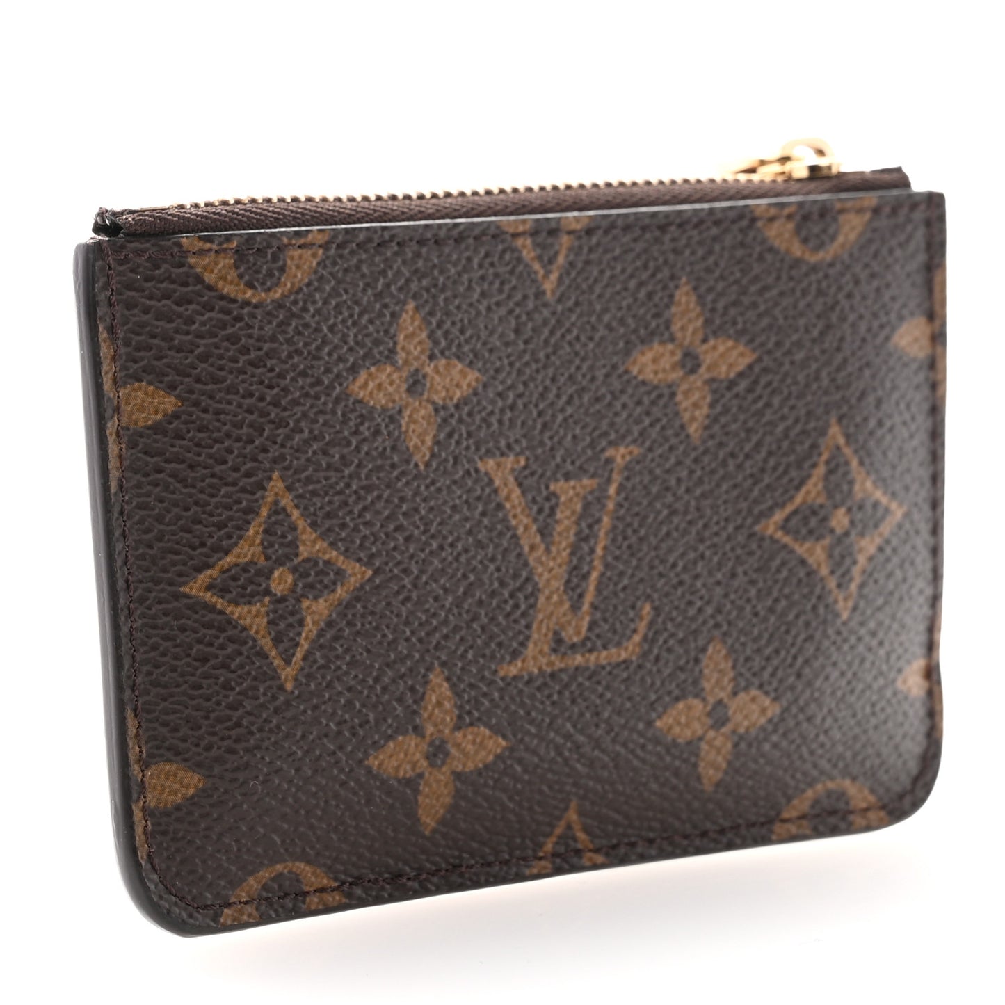 Monogram Zipped Romy Card Holder