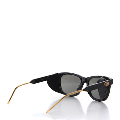 Gucci Acetate Square Frame Sunglasses GG0671S Black 4 of 9