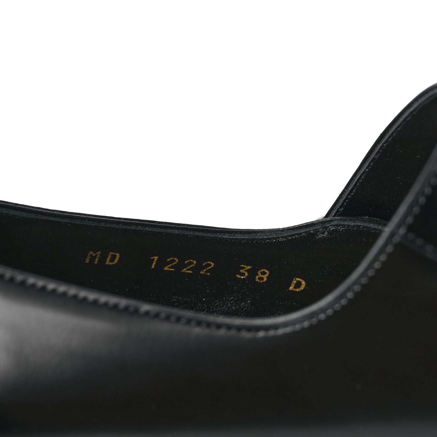 Brushed Calfskin Uniform 30mm Pumps 38 Black