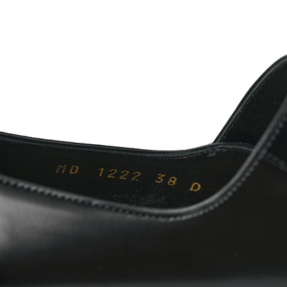 Christian Dior Brushed Calfskin Uniform 30mm Pumps 38 Black 8 of 8