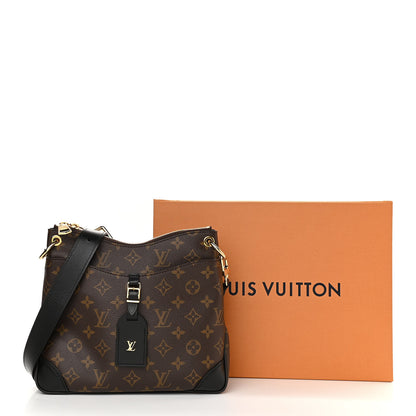 Louis Vuitton Monogram Odeon PM Black 10 of 10
