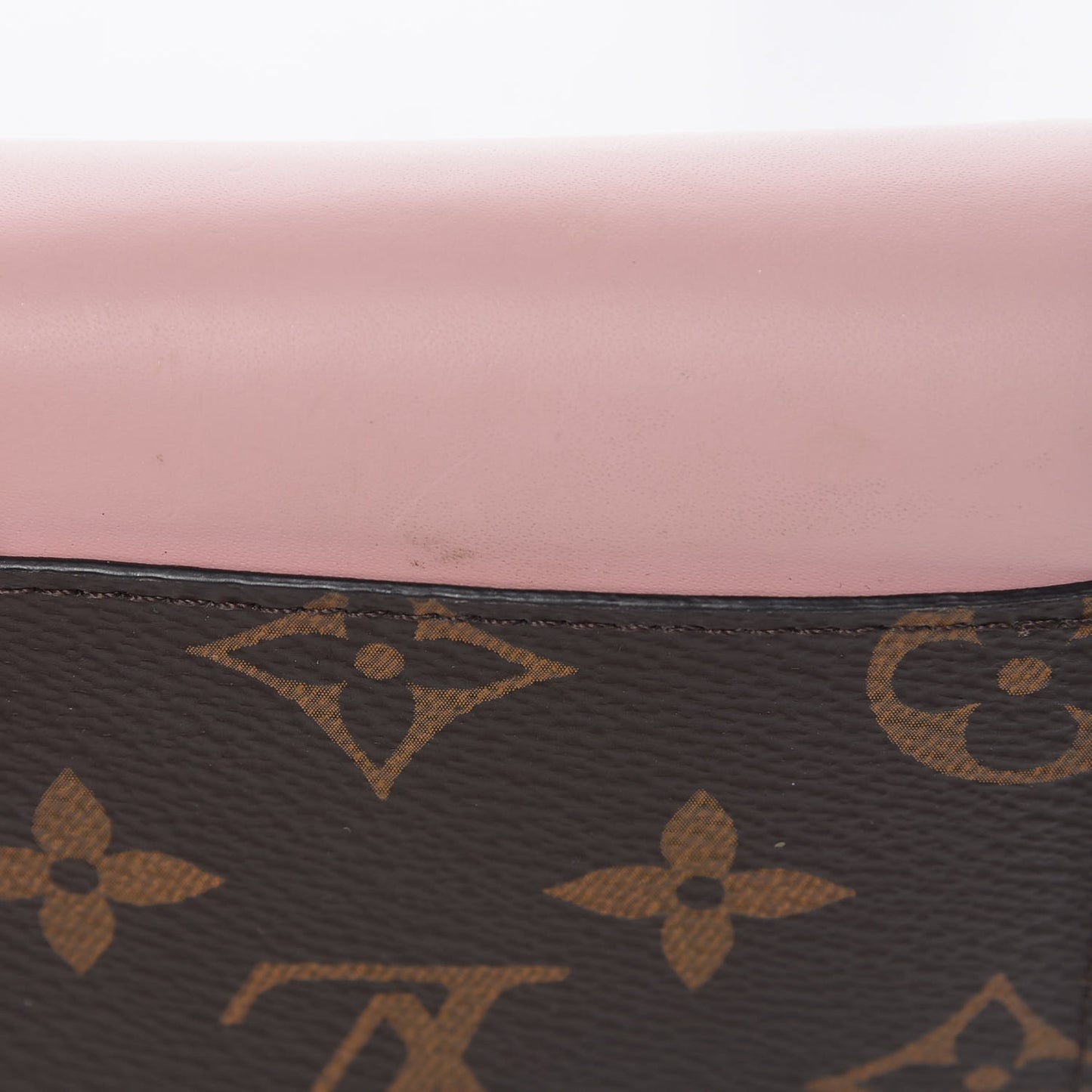 Monogram Zoe Wallet Rose Ballerine
