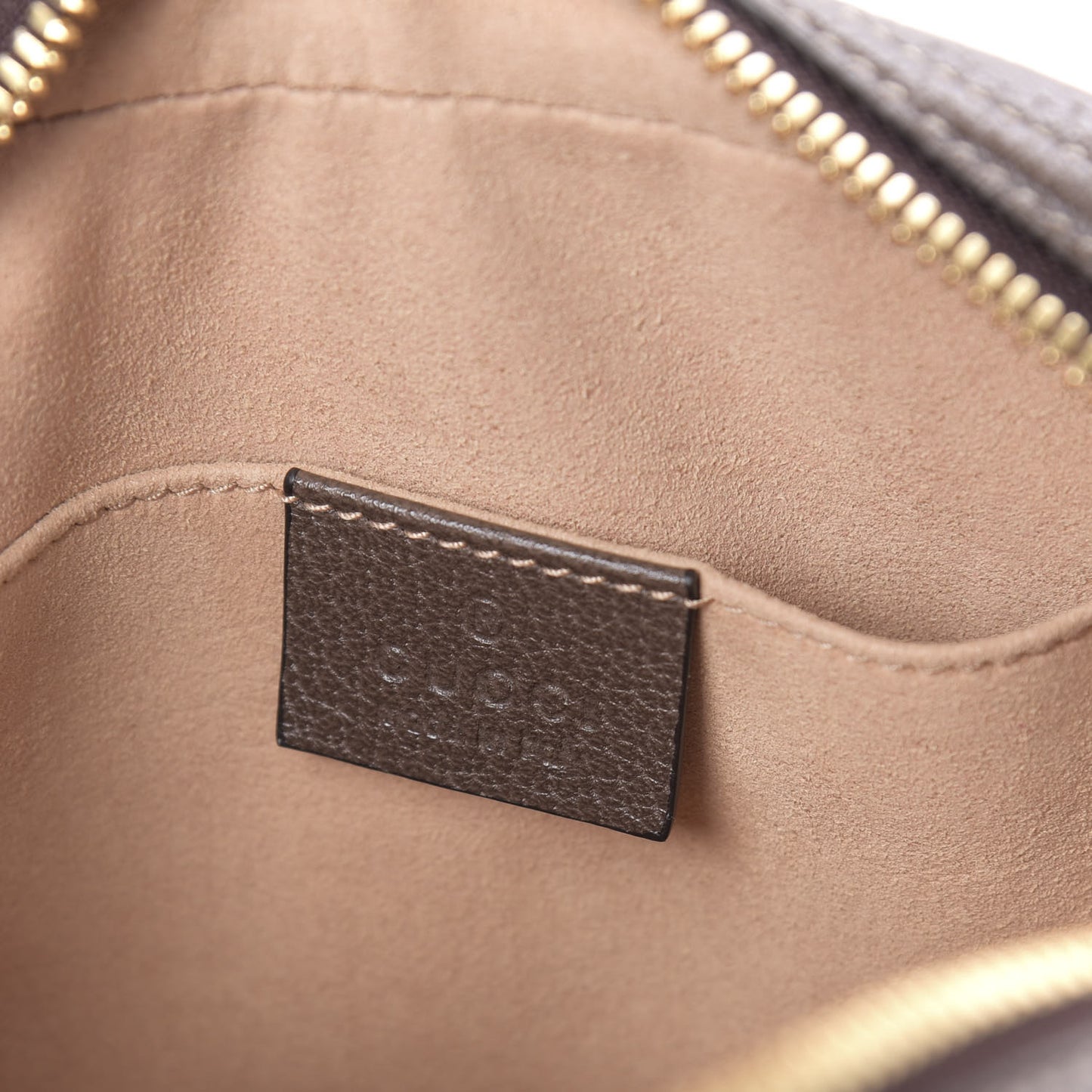 GG Supreme Monogram Web Small Ophidia Belt Bag 95 38 Dark Brown