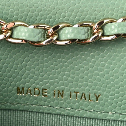 Chanel Caviar Quilted Mini Chain Belt Bag Light Green 7 of 12