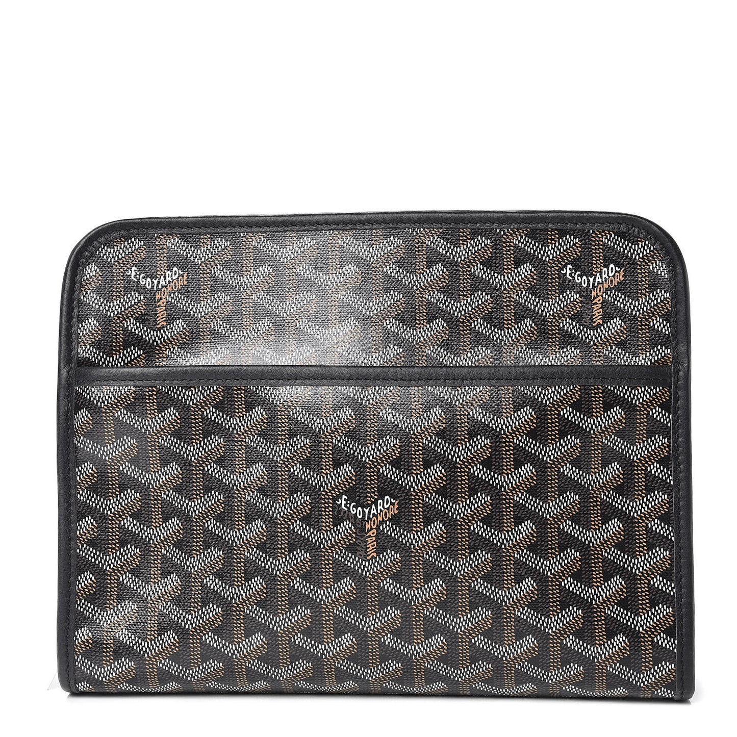 Goyardine Jouvence MM Toiletry Pouch Black