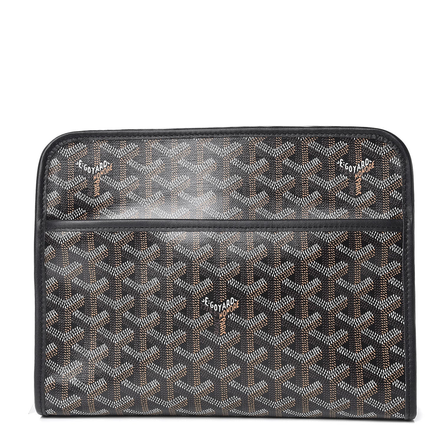 Goyard Goyardine Jouvence MM Toiletry Pouch Black 1 of 11