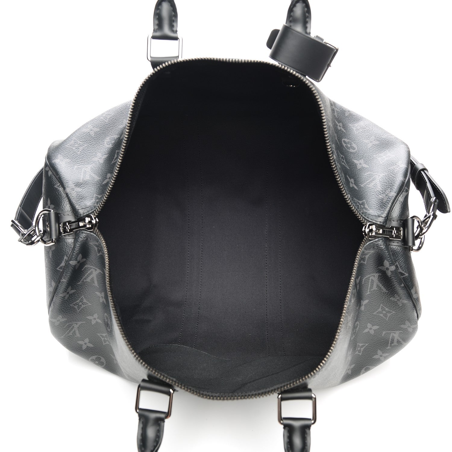 Louis Vuitton Monogram Eclipse Keepall Bandouliere 45 5 of 8